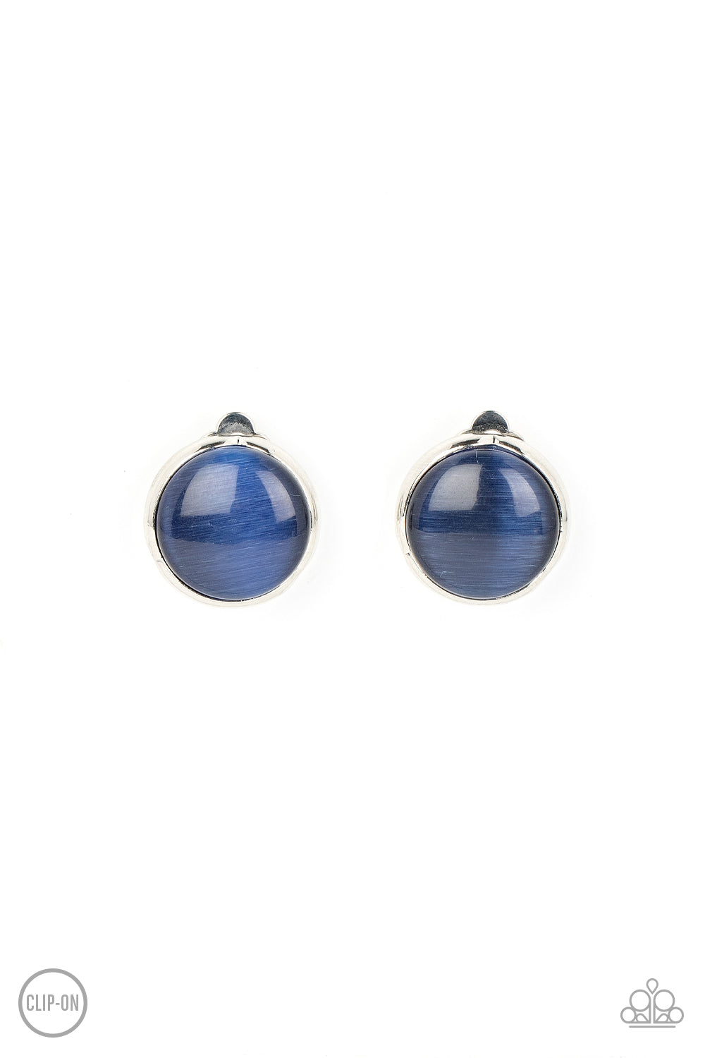 Cool Pools Clip On – Blue | Paparazzi Earrings