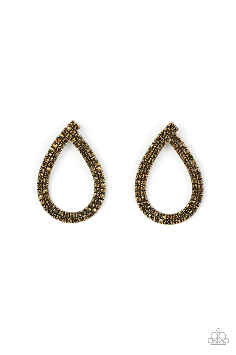 Diva Dust – Brass | Paparazzi Earrings