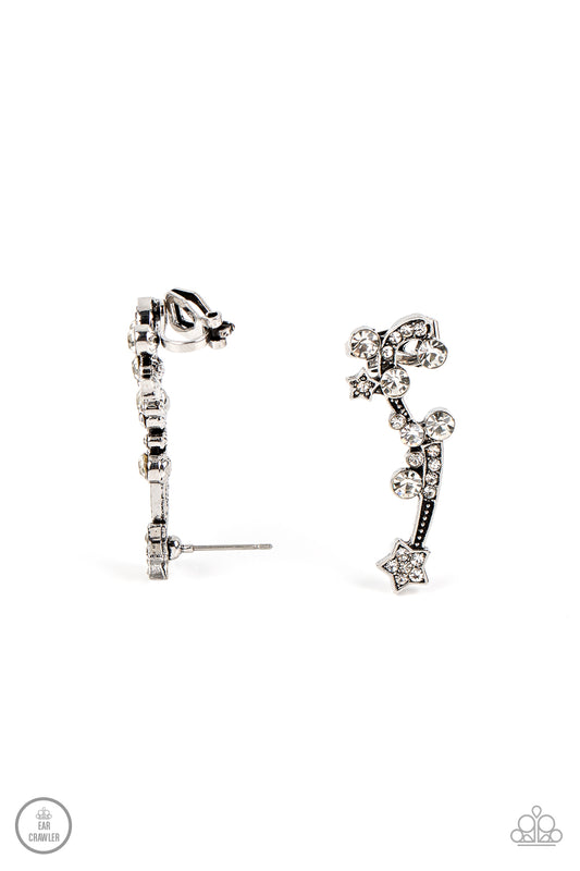 Astral Anthem – White | Paparazzi Earrings