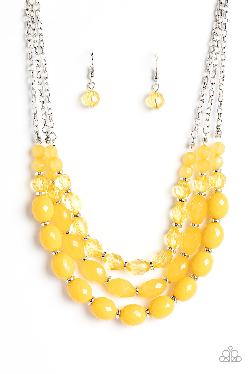 Tropical Hideaway – Yellow | Paparazzi Necklace