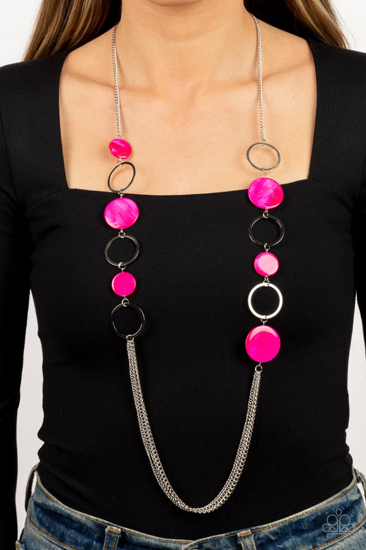 Beach Hub – Pink | Paparazzi Necklace