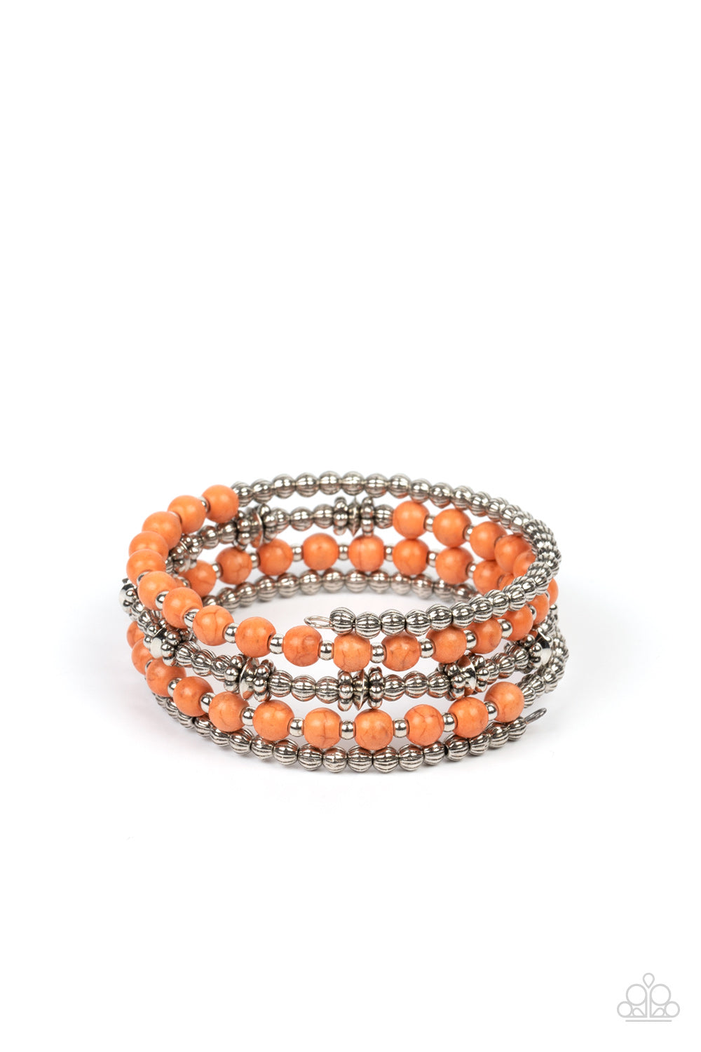Road Trip Remix – Orange | Paparazzi Bracelet