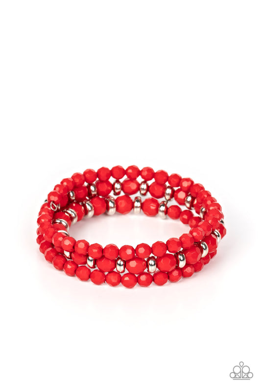 Its a Vibe – Red | Paparazzi Bracelet
