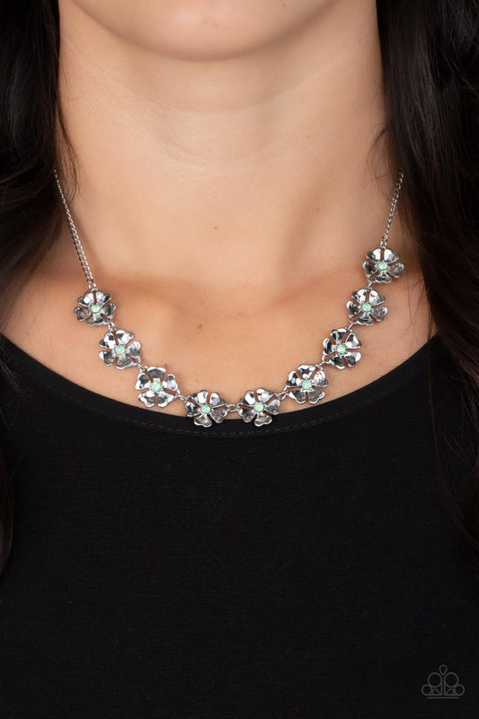 Petunia Palace – Green | Paparazzi Necklace