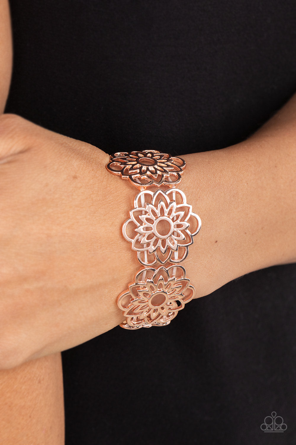 Baroque Bouquet – Gold | Paparazzi Bracelet