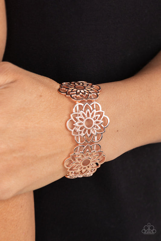 Baroque Bouquet – Gold | Paparazzi Bracelet
