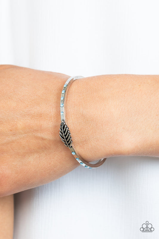 Free-Spirited Shimmer – Blue | Paparazzi Bracelet