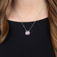 Treasure Me Always – Purple | Paparazzi Necklace