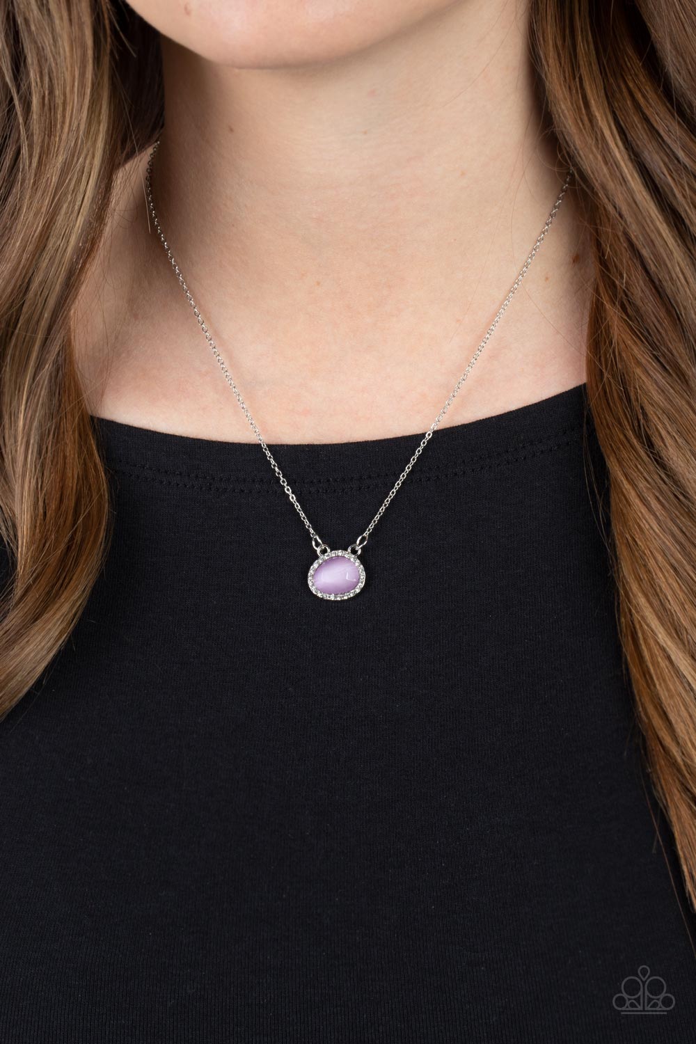 Treasure Me Always – Purple | Paparazzi Necklace