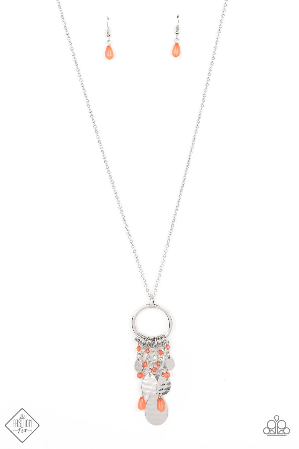 Totally Trolling – Orange | Paparazzi Necklace