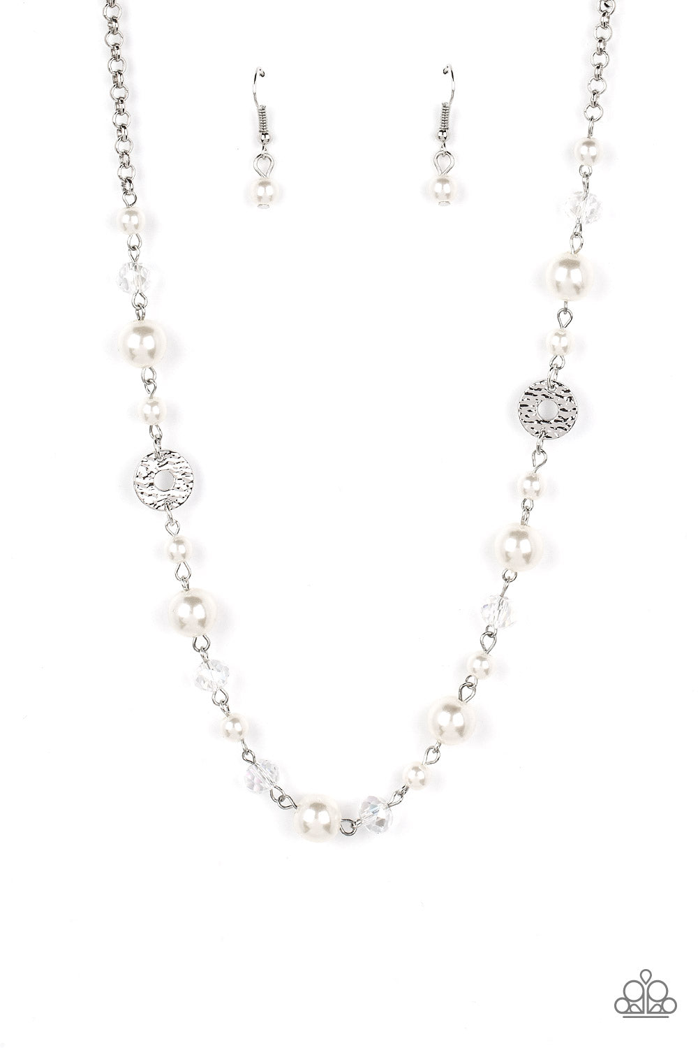 Traditional Transcendence – White | Paparazzi Necklace