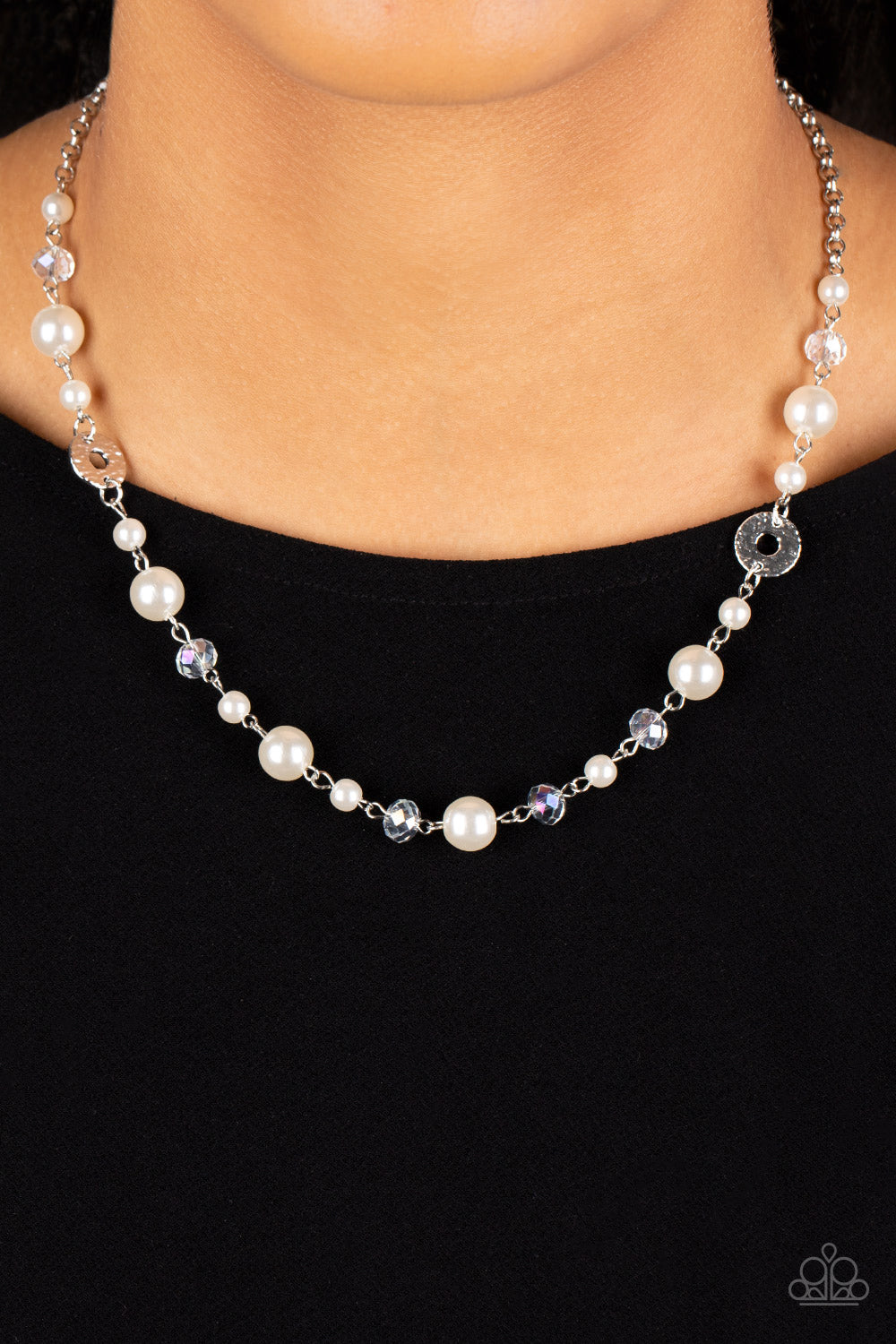Traditional Transcendence – White | Paparazzi Necklace