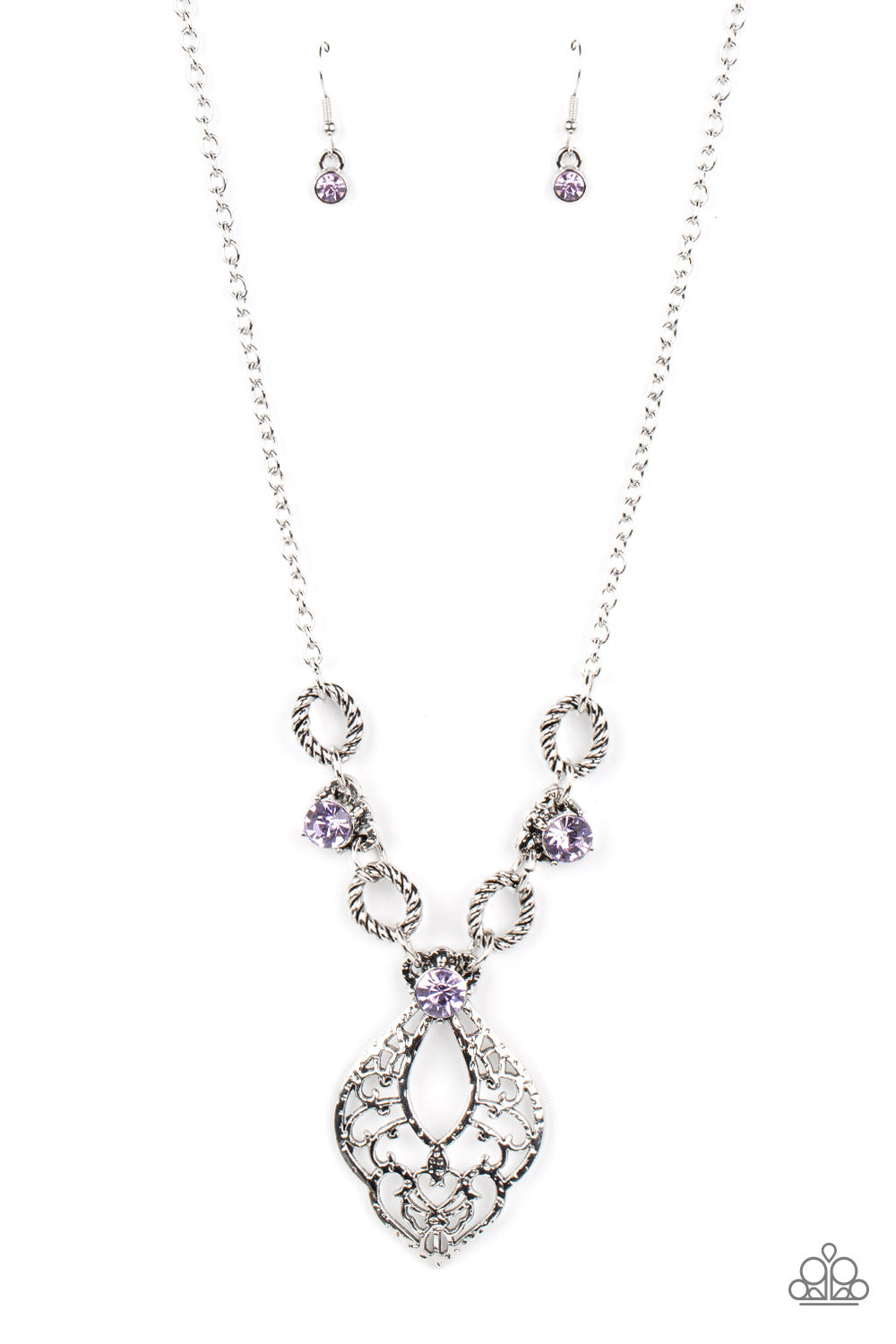 Contemporary Connections – Purple | Paparazzi Necklace