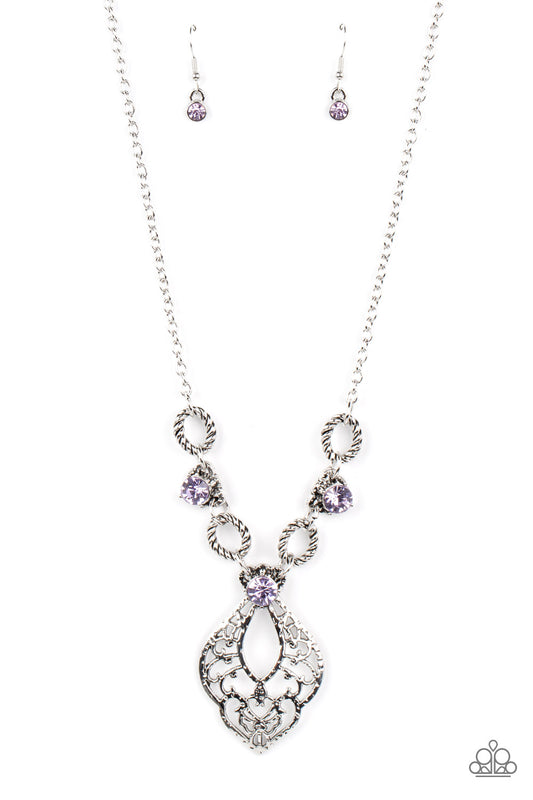 Contemporary Connections – Purple | Paparazzi Necklace