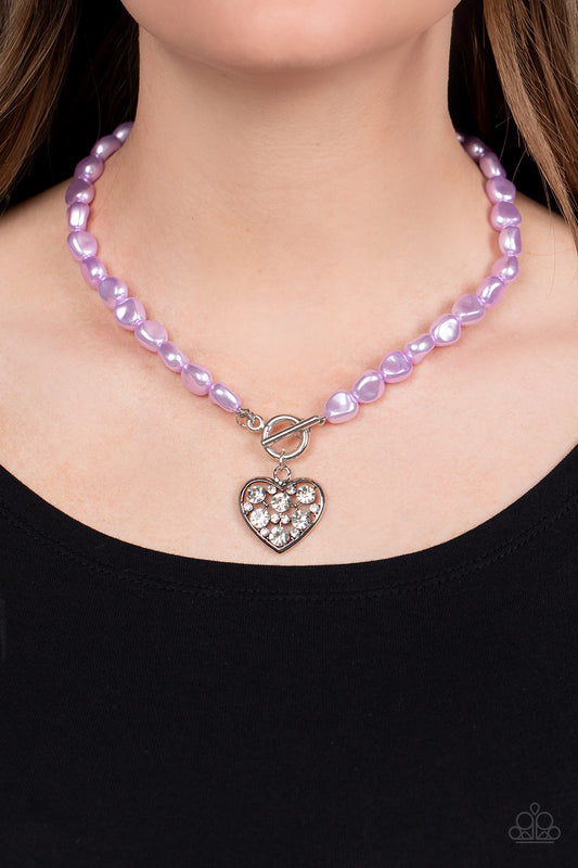Color Me Smitten – Purple | Paparazzi Necklace