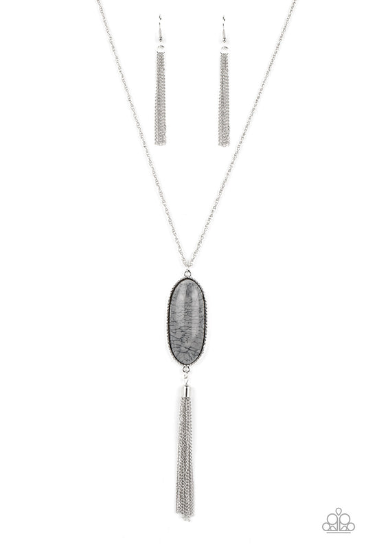 Southern Stroll – Silver | Paparazzi Necklace