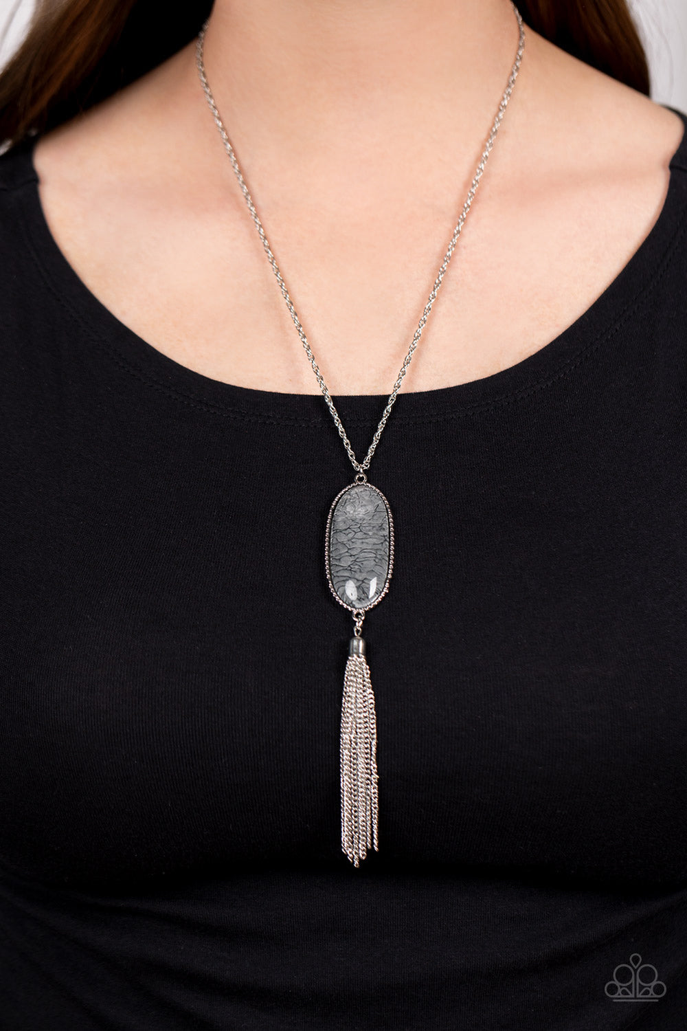 Southern Stroll – Silver | Paparazzi Necklace