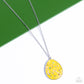 Shimmering Seafloors – Yellow | Paparazzi Necklace