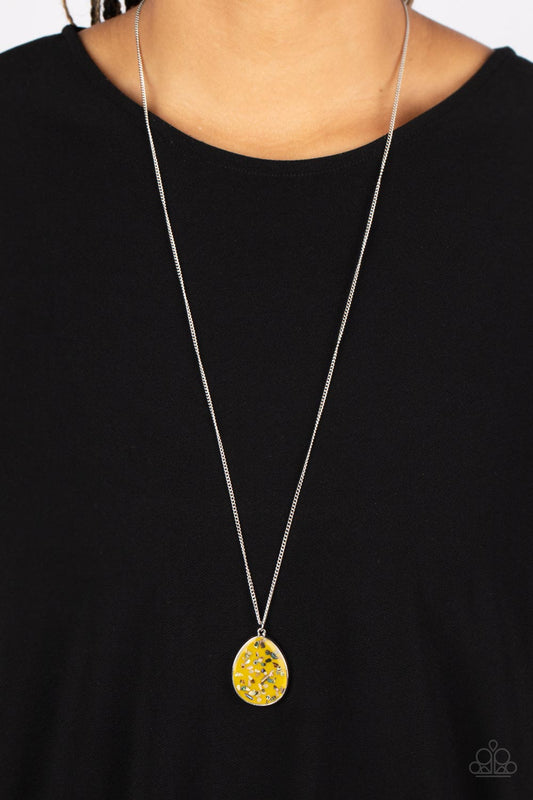 Shimmering Seafloors – Yellow | Paparazzi Necklace