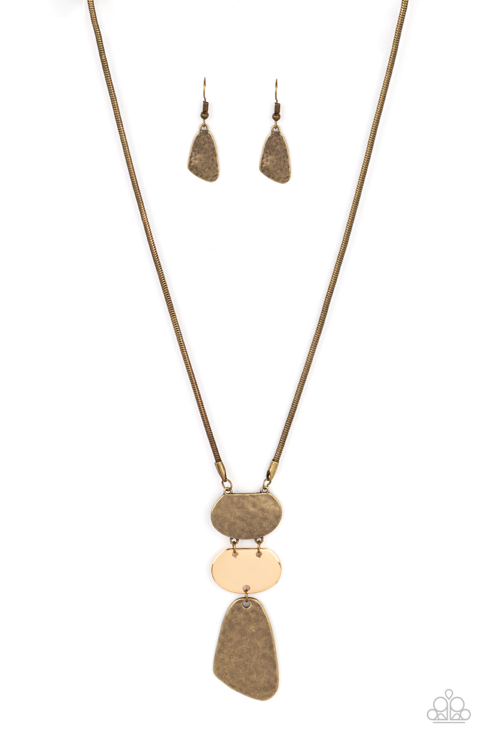 Riverside Respite – Brass | Paparazzi Necklace