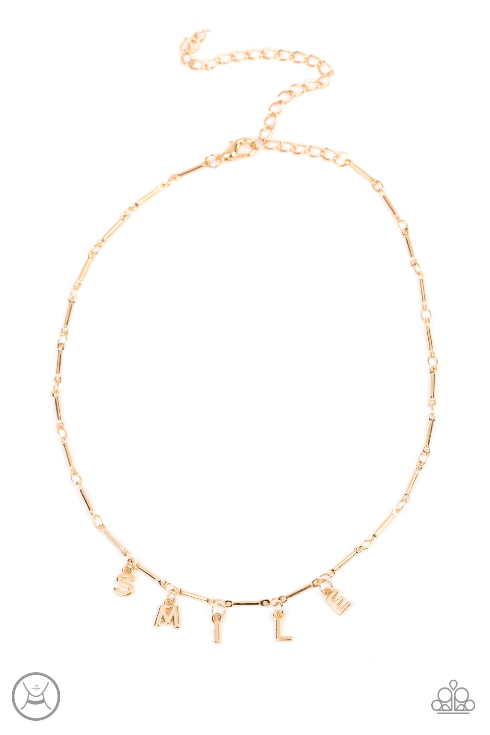 Say My Name Choker – Gold | Paparazzi Necklace
