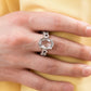 Devoted to Dazzle – White | Paparazzi Ring