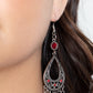 Viva la DIVA – Red | Paparazzi Earrings