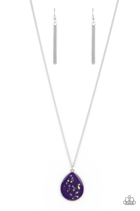 Shimmering Seafloors – Purple | Paparazzi Necklace