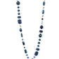Juicy Gossip – Blue | Paparazzi Lanyard Necklace
