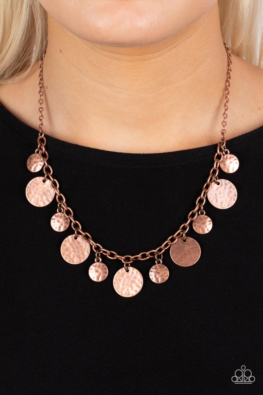 Model Medallions – Copper | Paparazzi Necklace