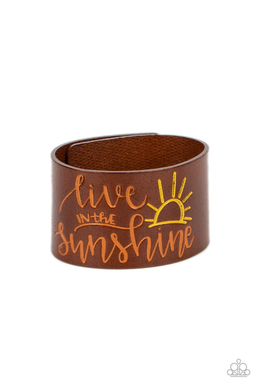 Sunshine Season – Orange | Paparazzi Bracelet