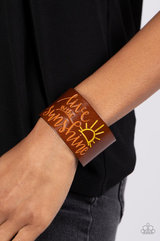 Sunshine Season – Orange | Paparazzi Bracelet