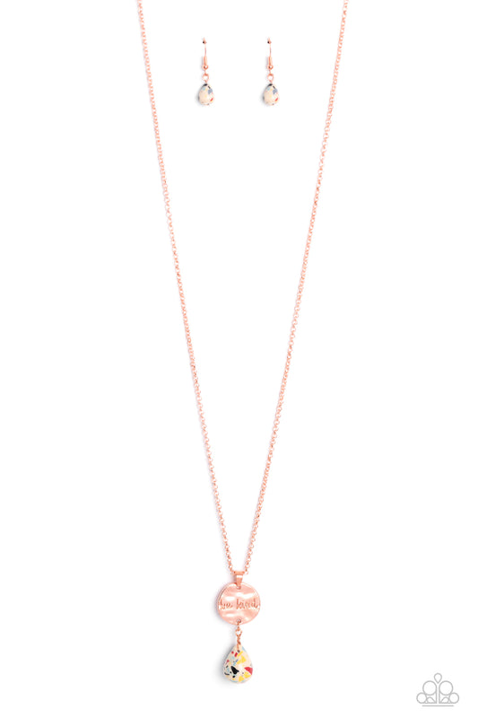 Caring Couture Multi – Copper | Paparazzi Necklace