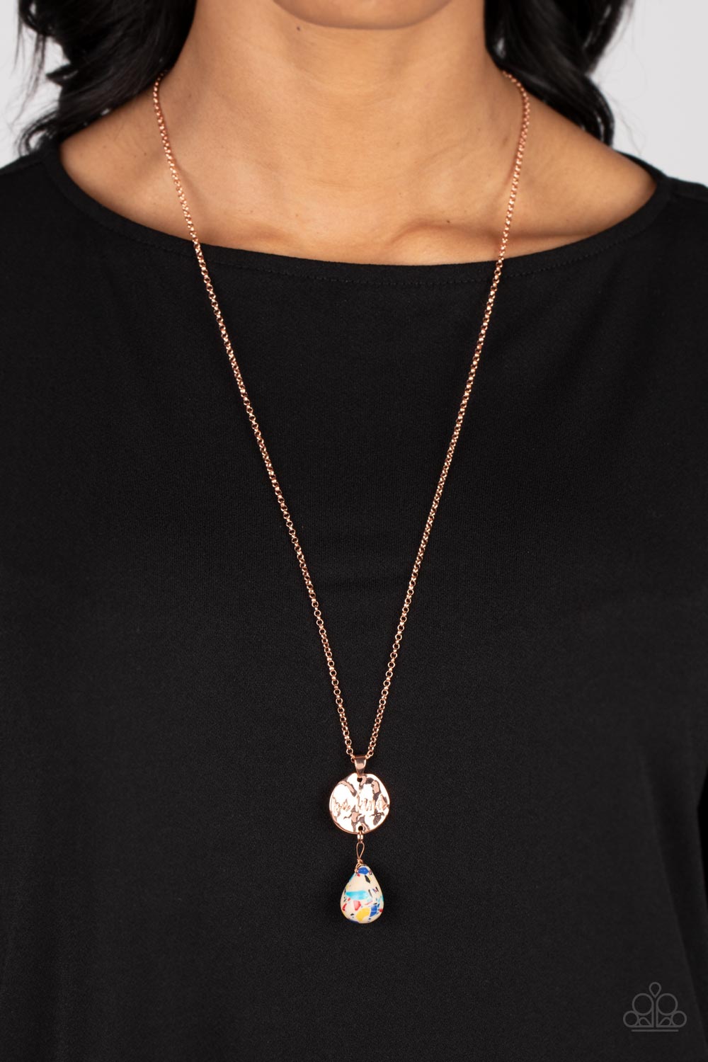 Caring Couture Multi – Copper | Paparazzi Necklace