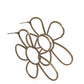Rustic Rarity – Brass | Paparazzi Earrings