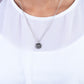 Stamped Sentiment – Silver | Paparazzi Necklace