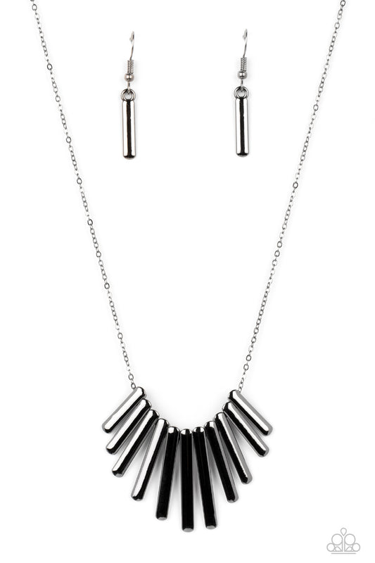 Leading MANE – Black | Paparazzi Necklace