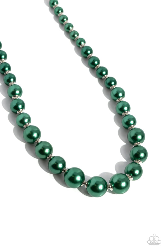 Manhattan Mogul – Green | Paparazzi Necklace