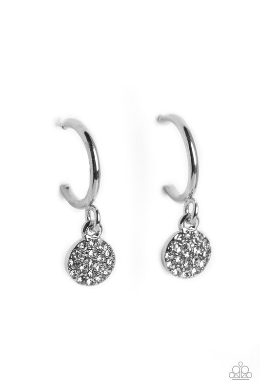 Bodacious Ballroom – White | Paparazzi Earrings