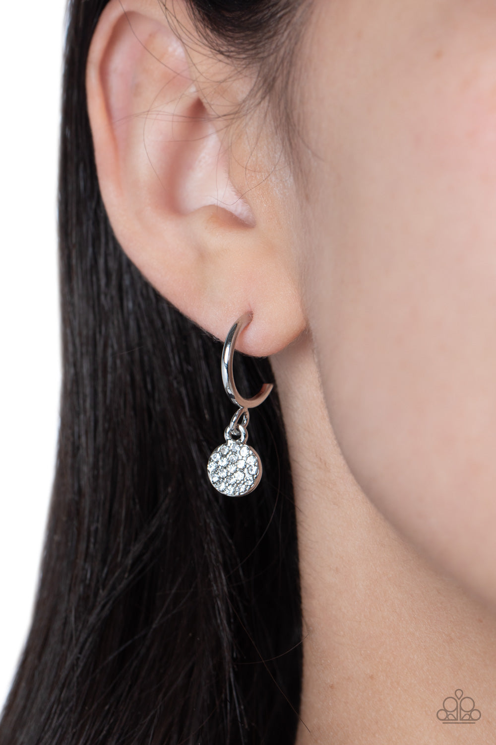 Bodacious Ballroom – White | Paparazzi Earrings