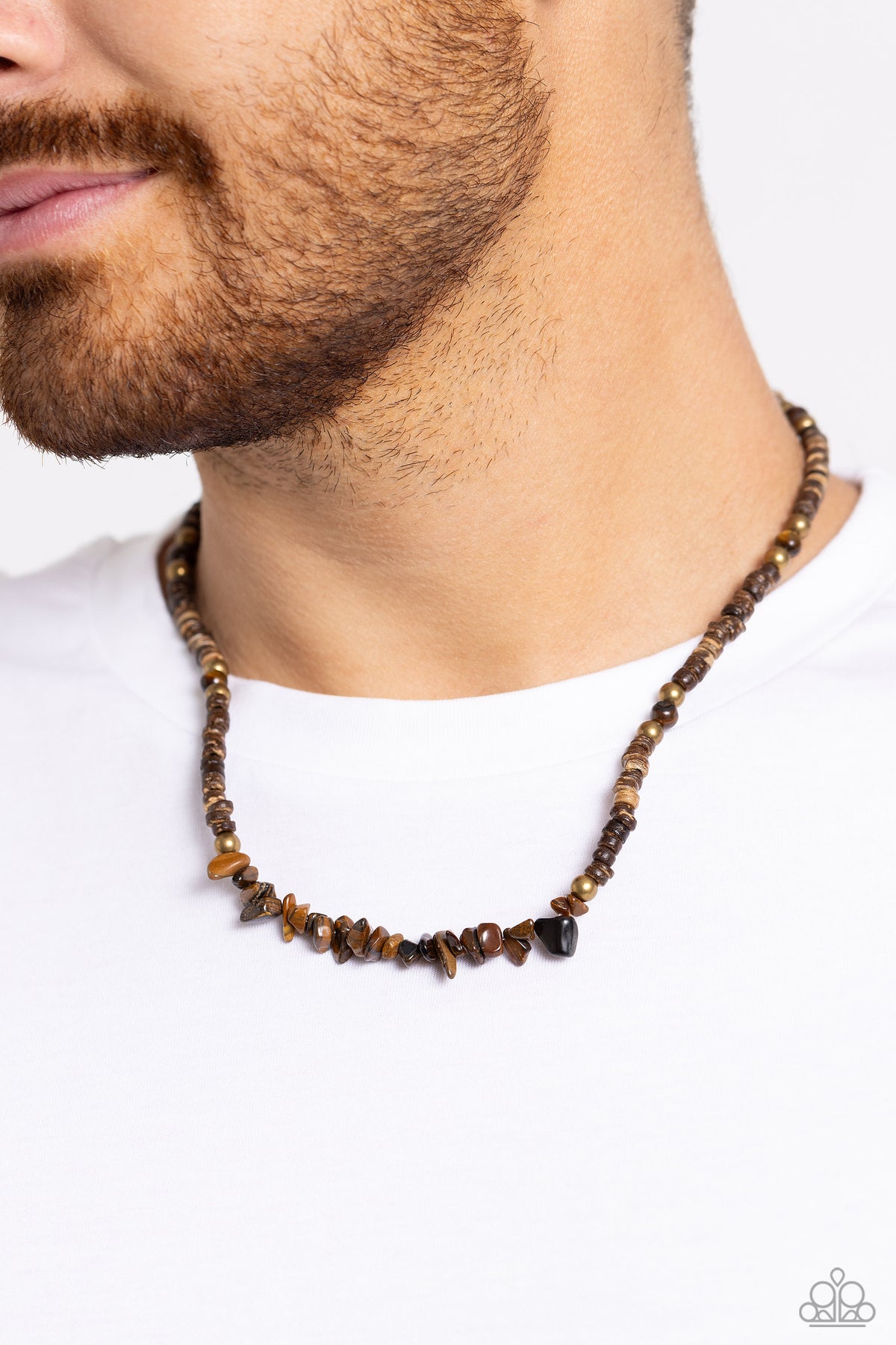 Wild Woodcutter – Brass | Paparazzi Necklace