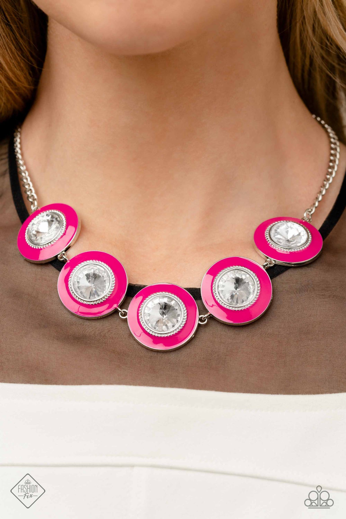 Feminine Flair – Pink | Paparazzi Necklace