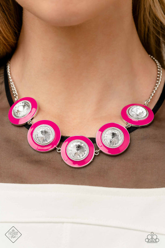 Feminine Flair – Pink | Paparazzi Necklace