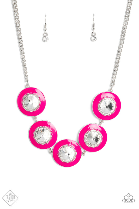 Feminine Flair – Pink | Paparazzi Necklace