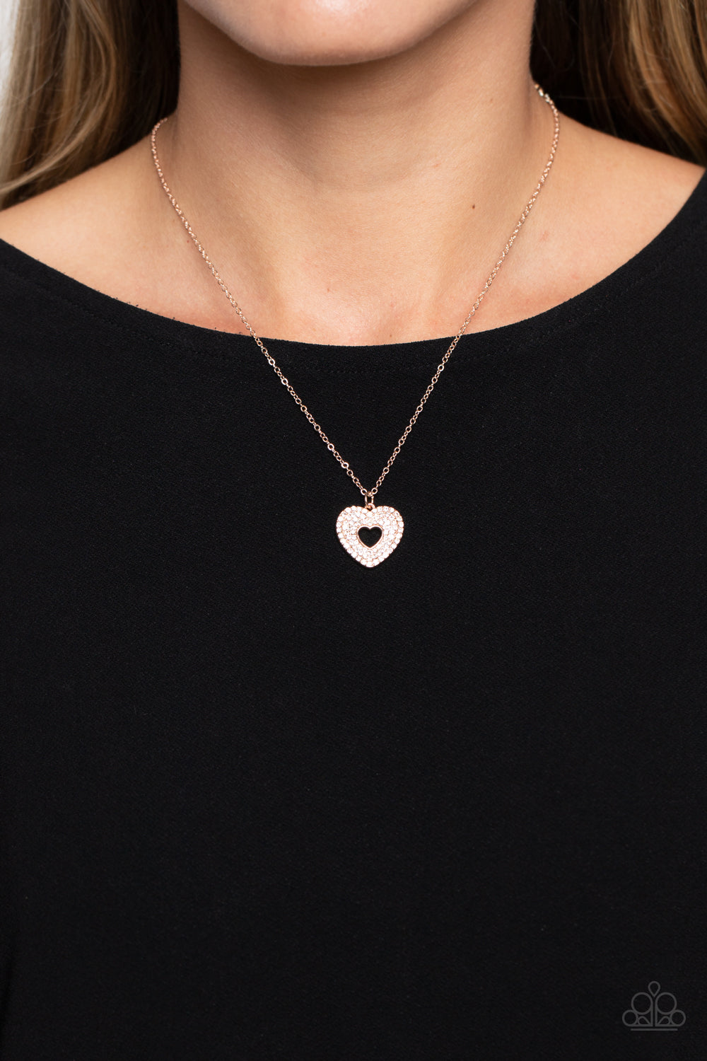 Romantic Retreat Rose – Gold | Paparazzi Necklace