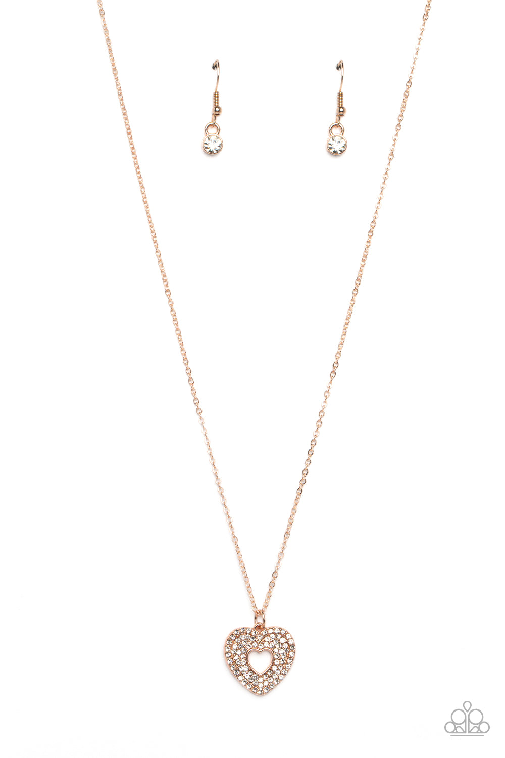 Romantic Retreat Rose – Gold | Paparazzi Necklace