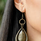 Forged Flare Figurine – Brass | Paparazzi Earrings
