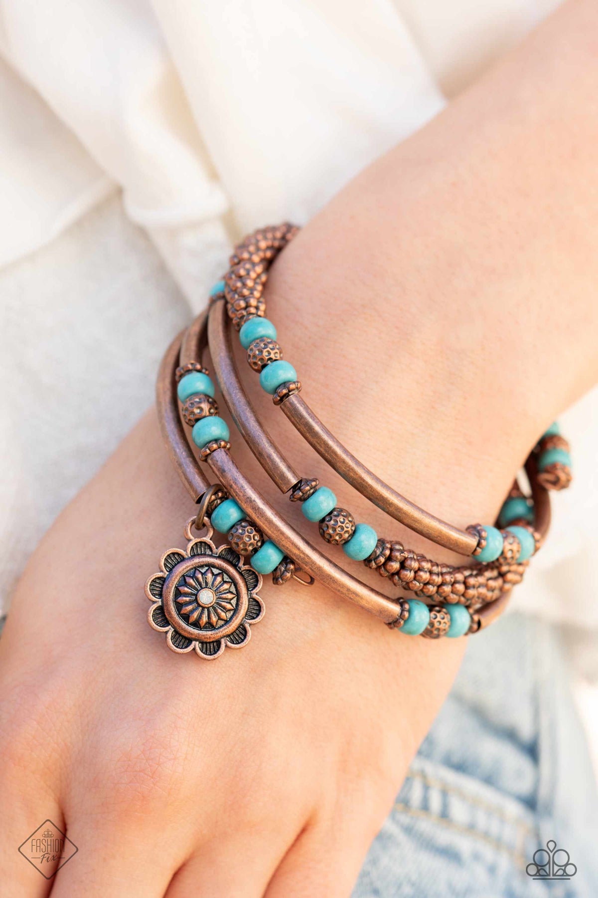 Badlands Bunch – Copper | Paparazzi Bracelet