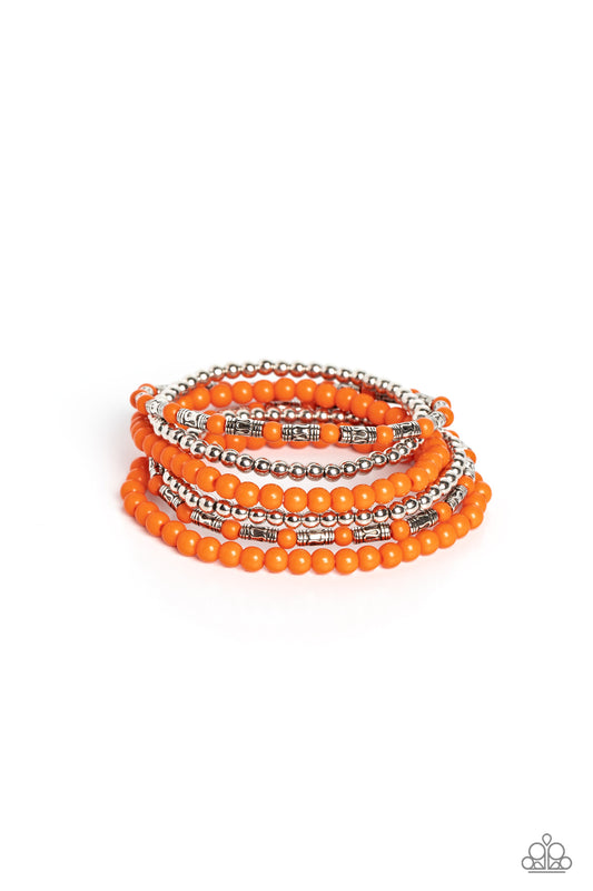 Mythical Magic – Orange | Paparazzi Bracelet