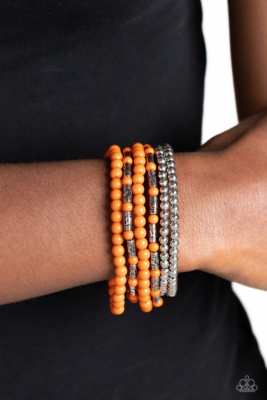 Mythical Magic – Orange | Paparazzi Bracelet